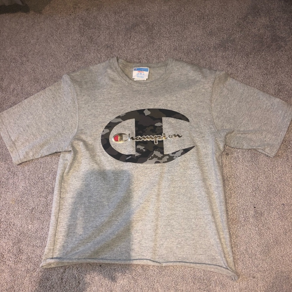 Champion gold and camo T-Shirt